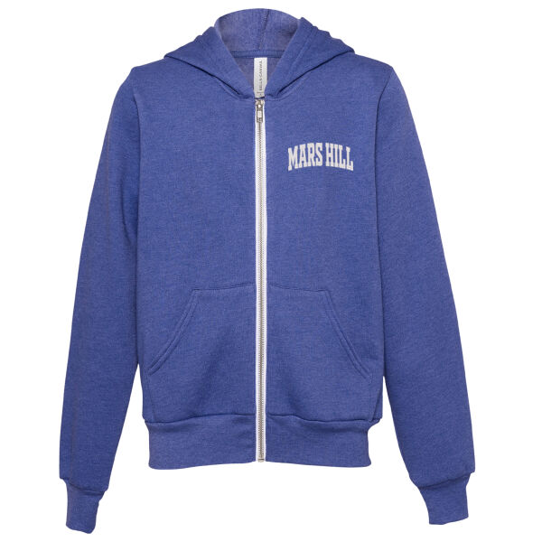 EMB Mars Hill - Youth Sponge Fleece Full-Zip Hoodie Thumbnail