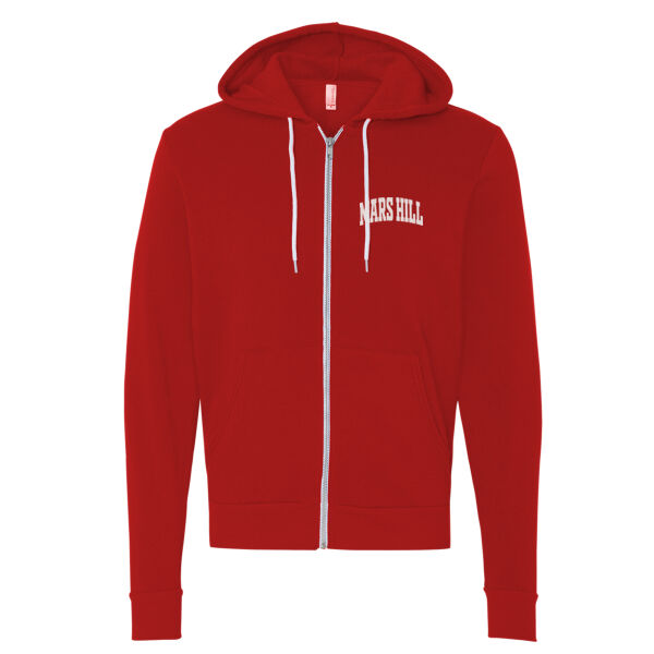 EMB Mars Hill - Unisex Sponge Fleece Full-Zip Hoodie Thumbnail