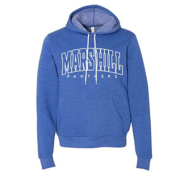 Arched Mars Hill  - Unisex Sponge Fleece Hoodie Thumbnail