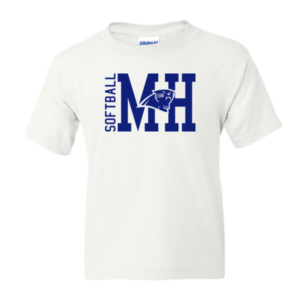 MH Softball - DryBlend Youth 50/50 T-Shirt Thumbnail