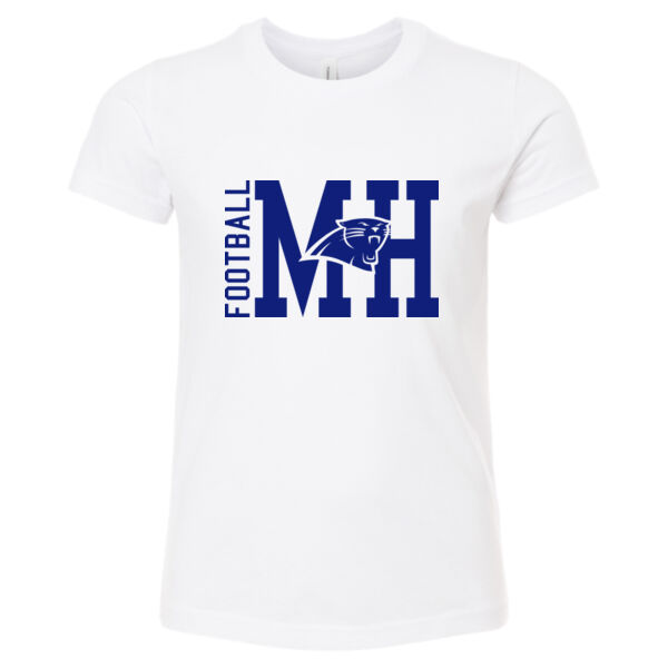 MH Football - Youth CVC Unisex Jersey Tee Thumbnail
